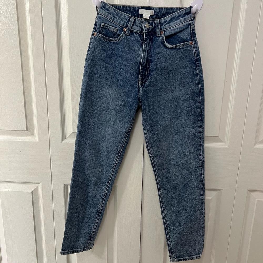 H&M High Rise Blue Women's Jeans